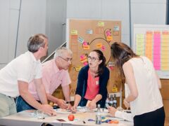Übung im Business Agility Coach Kurs