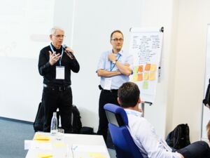 Jeff Sutherland at the Scrum at Scale Workshop